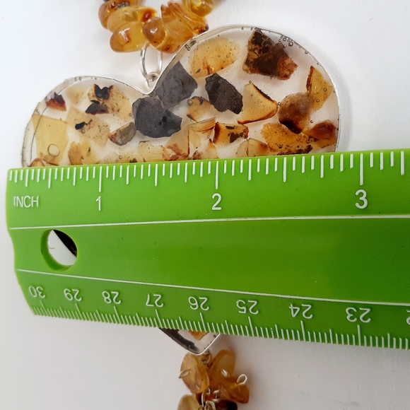 Handmade heart necklace set #1 - Picture 4 of 6